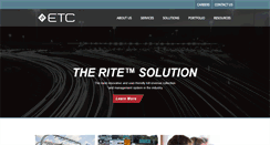 Desktop Screenshot of etcc.com