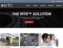 Tablet Screenshot of etcc.com